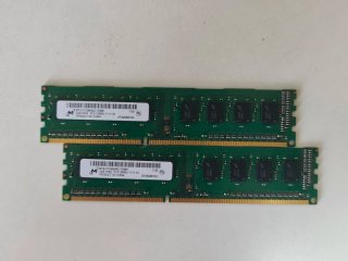 2 Memorias RAM Micron 2GB DDR3