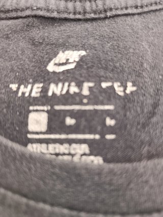 Camiseta Nike Negra Talla M
