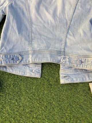 Giubbotto corto in denim Zara USA Donna Taglia M