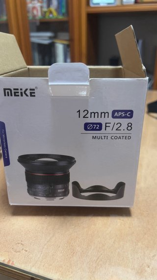 Objetivo Meike MK-E-W77 / 12mm F2.8
