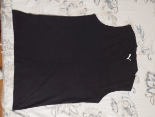 Canotta nera Puma con logo