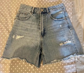 Shorts vaqueros desgastados