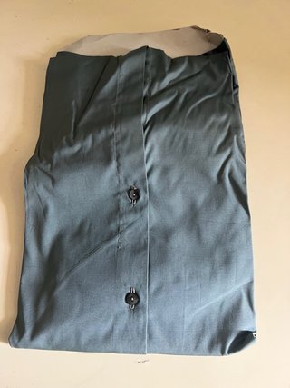 Camicia Roman grigioverde vintage taglia 17/42