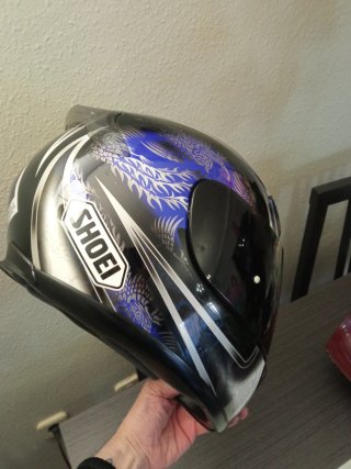 Casco Shoei XR1000 Negro/Plata