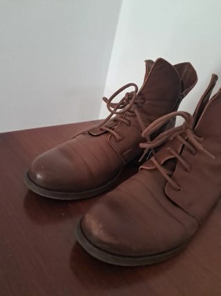 Botas botines piel marrones talla 39