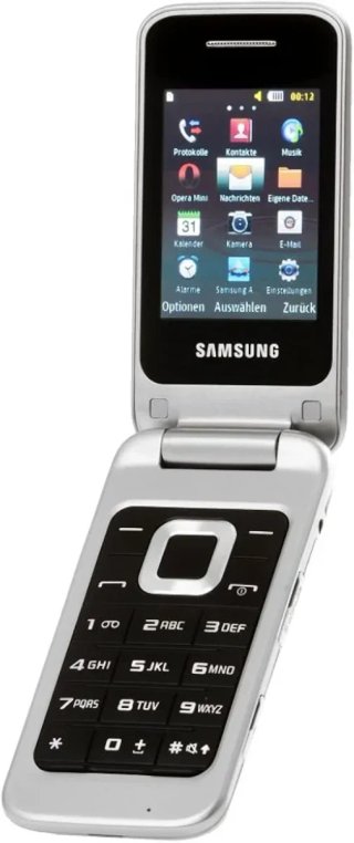 Teléfono Móvil Samsung Tapa Negro GT-C3520