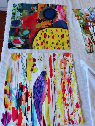 6 Fundas Cojín 45x45 Diseño Abstracto