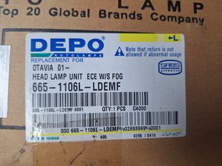 Faro Izquierdo Skoda Octavia 1U DEPO
