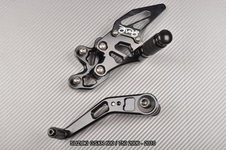 Estriberas retrasadas GSXR 600 / 750 2006 - 2010