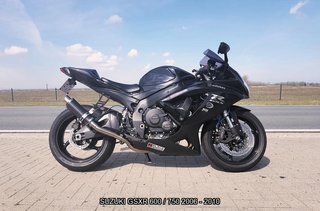 Estriberas retrasadas GSXR 600 / 750 2006 - 2010