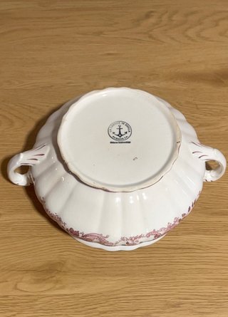 Antigua Sopera La Cartuja Serie Rosa