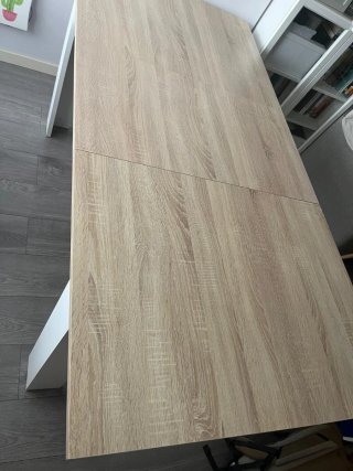 Mesa Comedor Madera Clara Leroy Merlin extensible