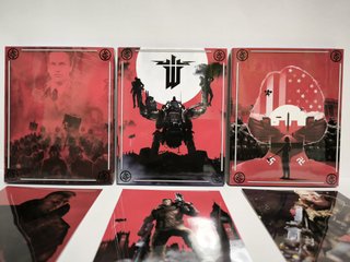 Saga Wolfenstein II PS4 Funda Plastificada