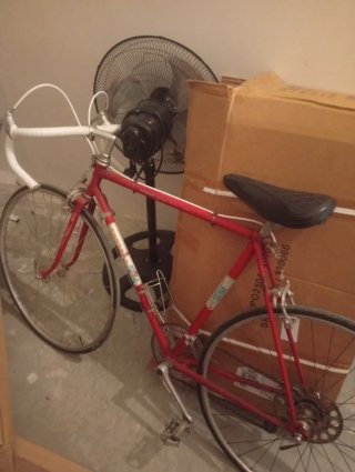 Bicicleta BH Vintage Carretera Roja