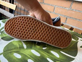 Zapatillas Vans Azul Marino y Marrón