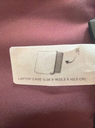 Custodia Knomo per laptop color bordeaux