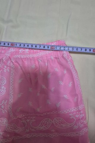 Shorts rosa estampado bandana Talla S