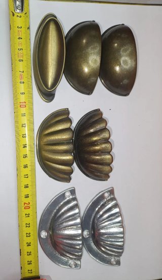 Tiradores de cajón vintage. Precio unitario.