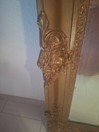Espejo Marco Dorado