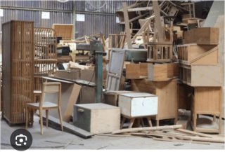 Retirada de muebles i chatarra en naves industrial