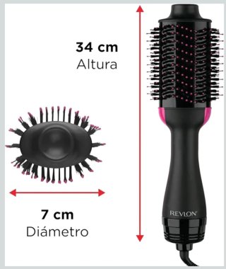 Revlon One-Step Volumiser Negro, tengo 5 estrellas