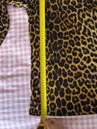 Blusa Leopardo Vintage Talla M