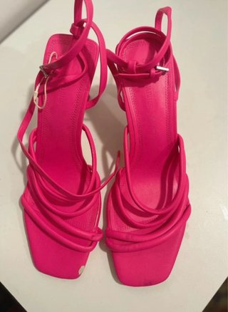 Tacones Stradivarius Fucsia T38