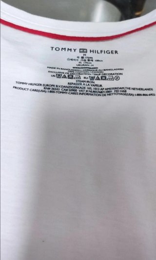 Camiseta Tommy Hilfiger Blanca