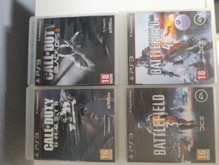 Lote 8 Giochi PS3: Battlefield e Call of Duty