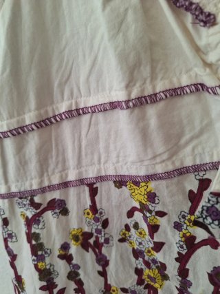 Camisa tirantes floral.