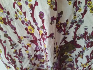 Camisa tirantes floral.