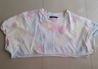 Camiseta corta bershka