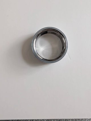 Anillo Ora Plata Talla 12
