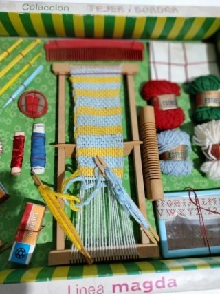 Kit Tejer y Bordar Colección Linea Magda