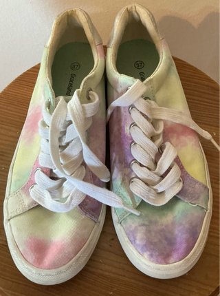 Zapatillas deportivas tie-dye