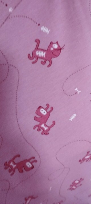 Camisón tirantes rosa con perros