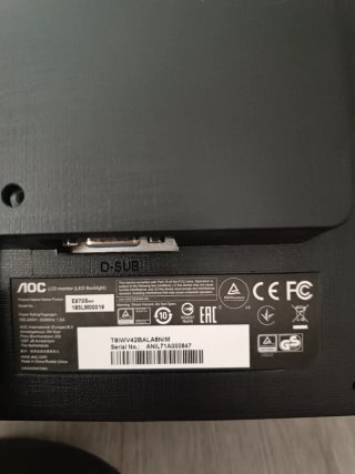 Monitor AOC Nero