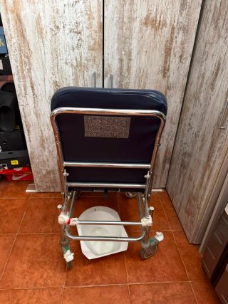 Silla Baño con ruedas para personas mayores
