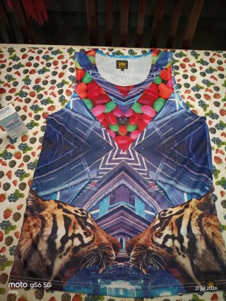 Camiseta tirantes Neff Mystikat Talla S