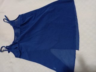 Conjunto picardías azul