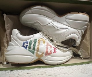 Zapatos Gucci Rhyton Multicolor Talla 37 Nuevos