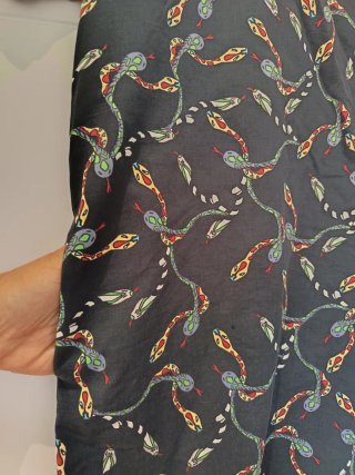 Vestido Bimba y Lola Serpientes Talla L