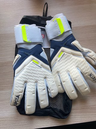 Guantes de portero Kipsta blancos