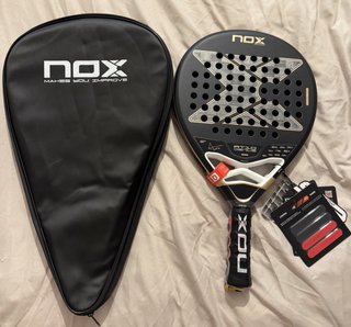 Raqueta NOX AT10 Genius 18K Aluminio Xtre