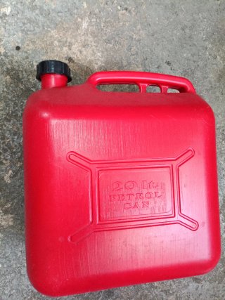 Bidón Gasolina 20L Rojo