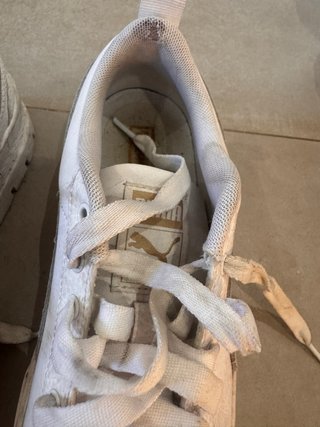 Zapatillas Puma Mayze Plataforma Blancas