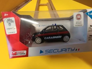 Modellino Fiat 500 Carabinieri 1:43 Mondo Motors