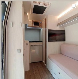 Autocaravana para 2 personas.