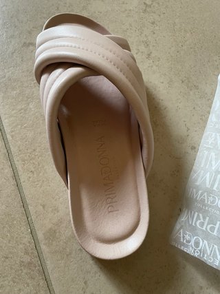 Primadonna Collection ciabatte vera pelle rosa