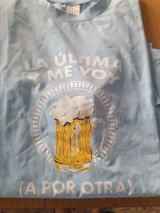 Camiseta La última y me voy (a por otra)